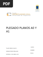 Plegado Planos A0 y A1