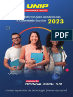 Calendario Manual Cursos Tecnologia