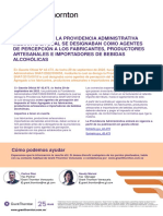 Nota Informativa Derogacion de La Percepcion Del Iva en Materia de Bebidas Alcoholicas