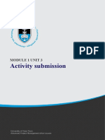 UCT APM M1 U3 - Activity Submission