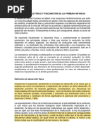 1.1 Desarrollo Fã - Sico y Psicomotor