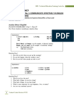 Fluency Exercises