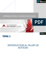 Sesion 1 - Introduccion - Autocad - 2022