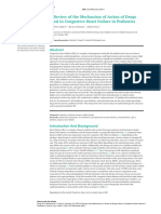 A Review of The Mechanism of Action of Drugs Used in Congestive Heart Failure in Pediatrics