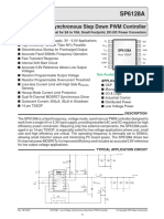 Low Voltage, Synchronous Step Down PWM Controller: Ideal For 2A To 10A, Small Footprint, DC-DC Power Converters