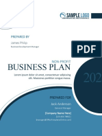 Nonprofit Business Plan Template