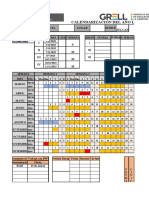 Esquema Calendarización 2023