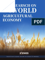 Research On World Agricultural Economy - Vol.3, Iss.3 September 2022