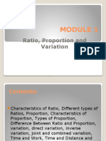 Ratio and Proportion