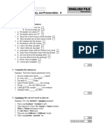 Exam Elementary Unit 4