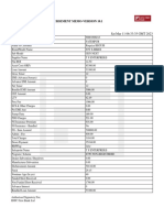 TW Disbursement Memo