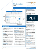 Outlook 2019 Intermediate Quick Reference PDF