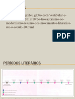 RESUMO Escolas Literárias