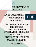 Universidad Valle de Grijalva: Fecha: Viernes 3 de Marzo Del 2023