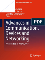 Advances in Communication, Devices and Networking: Rabindranath Bera Subir Kumar Sarkar Swastika Chakraborty Editors