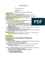 Renal Physiology