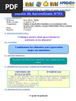 Sesion de Aprendizaje Semana 22 Dia 3 - Ciencia y Tecnologia