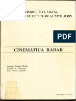 Cinematica: Radar