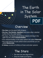 The Earth in The Solar System