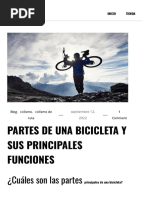 PARTES DE UNA BICICLETA Y SUS PRINCIPALES FUNCIONES - Tienda de Bicicletas en Linea - Comprar Bicicletas de Montaña - Tuttobike