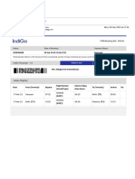 IndiGo Itinerary - IK6UFL Incoming