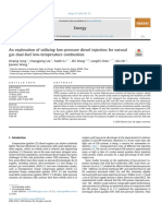 An Exploration of Utilizing Low-Pressure Diesel Injection For Natural Gas Dual-Fuel Low-Temperature Combustion