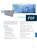 Disturbance Fault Recorder: Functions