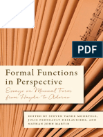 Formal Functions in Perspective: Essays On Musical Form From Haydn To Adorno