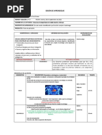 Sesión de Aprendizaje de Ciencia y Tecnología Del Martes 20 de Septiembre de 2022