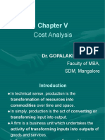 Cost Analysis