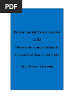 Trabajo Numero Dos Tercer Trimestre Historia de La ARQ II