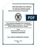 Universidad Nacional de Ucayali: Facultad de Ciencias Agropecuarias