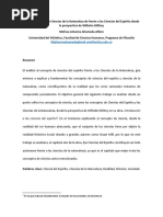 Analisis Al Concepto de Ciencias de La Naturaleza Frente A Las Ciencias Del Espiritu