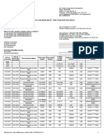 Kazakhstan Bank Statement