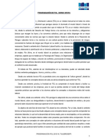 Programación Del Libro FOL 2015-16