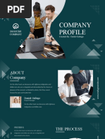 Blue Modern Professional Company Profile Presentation