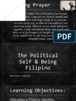 Lesson 8 The Political Self Being Filipino