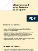 6.metal Extrusion and Drawing Processes and Equipment Continued