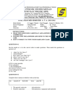 Mid Test Bahasa Inggris 1 Sipil