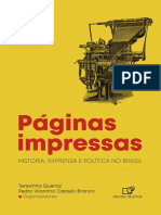 Degustação - Páginas Impressas: História, Imprensa e Política No Brasil