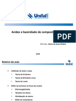 Acidez, Basicidade de Compostos Orgânicos - KJN - PPSX