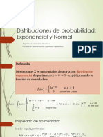 Apéndice Exponencialy Normal