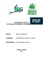 Informe de Gestion Coordinacion Red 01