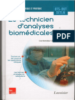 Le Technicien Danalyses Biomedicales