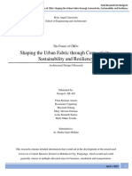 The Future of CBDS: Shaping The Urban Fabric Through Connectivity, Sustainability and Resiliency