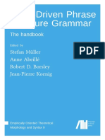 (HEAD-DRIVEN PHRASE STRUCTURE GRAMMAR) 259-MüllerEtAl-2021 PDF