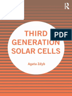 Agata Zdyb - Third Generation Solar Cells-Routledge (2023) PDF