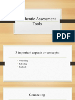 Topic 3 Authentic Assessment Tools