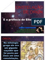 A Constelacao de Orion e A Profecia de Ellen G White