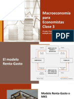 Macroeconomía para Economistas Clase 3: Modelo Renta-Gasto - Efecto Multiplicador - Política Fiscal